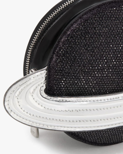 KateSpade Spaced Out Embellished Metallic Micro Crossbody Black Multi