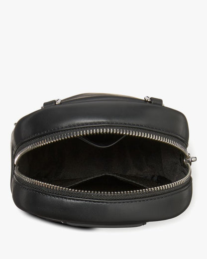 KateSpade Label Small Convertible Crossbody Black