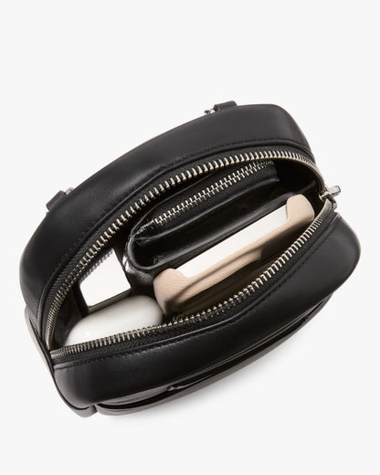 KateSpade Label Small Convertible Crossbody Black
