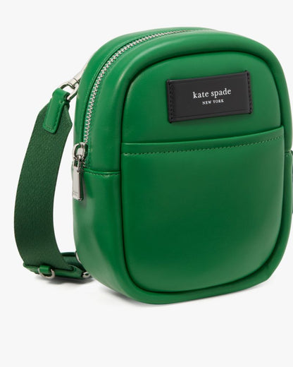 KateSpade Label Small Convertible Crossbody Watercress