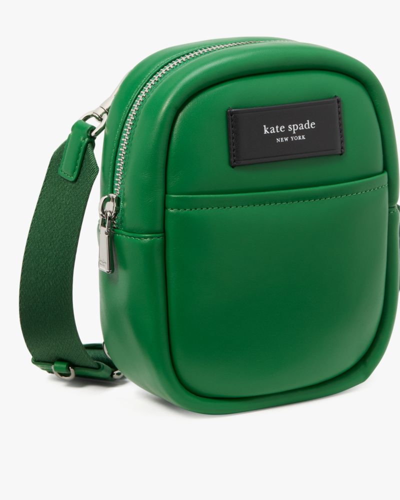 KateSpade Label Small Convertible Crossbody Watercress
