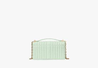 Deco Quilted Mini Flap Chain Crossbody Pistachio Ice Pistachio Ice