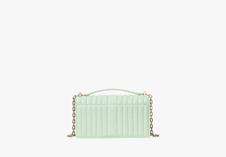 Deco Quilted Mini Flap Chain Crossbody Pistachio Ice Pistachio Ice