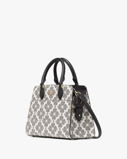 KateSpade Signature Spade Flower Small Satchel Black Multi