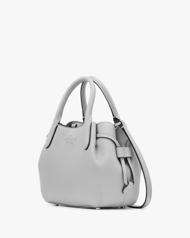 KateSpade Dumpling Mini Satchel Mountain Grey