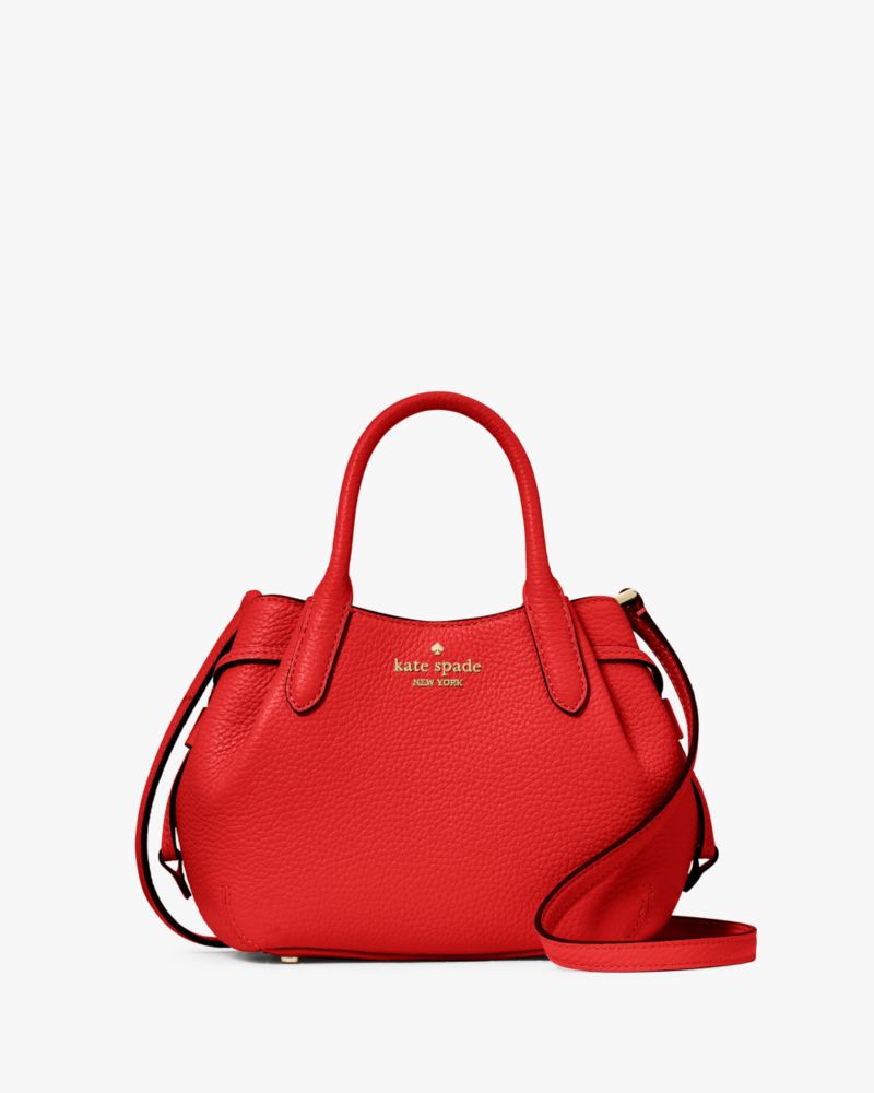 KateSpade Dumpling Mini Satchel Tomato Slice