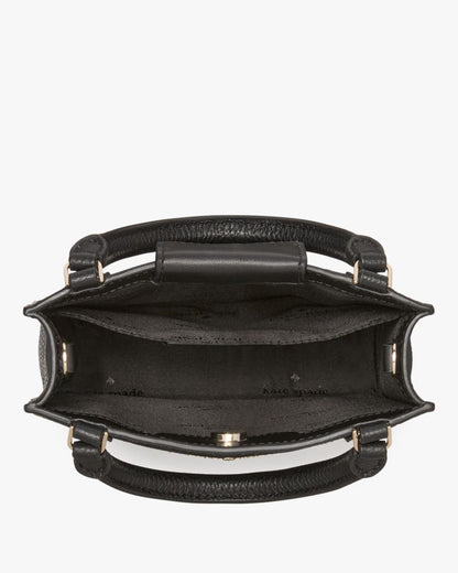 KateSpade Lena Suede Mini Tote Black Multi