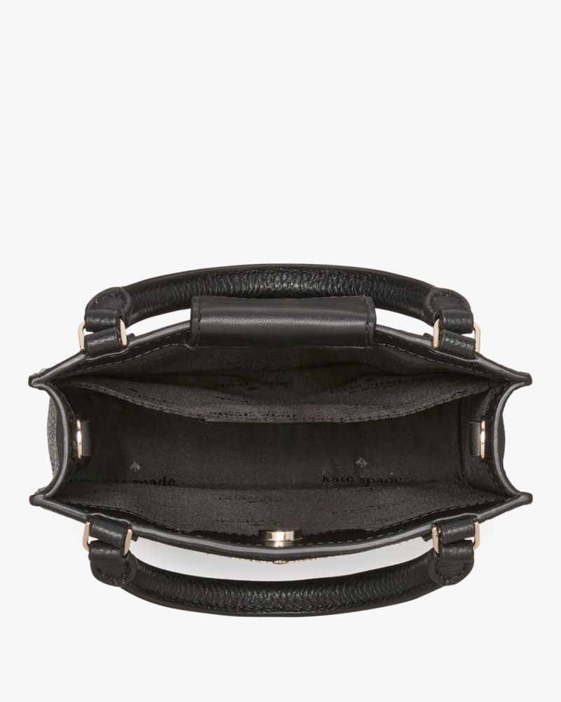 KateSpade Lena Suede Mini Tote Black Multi