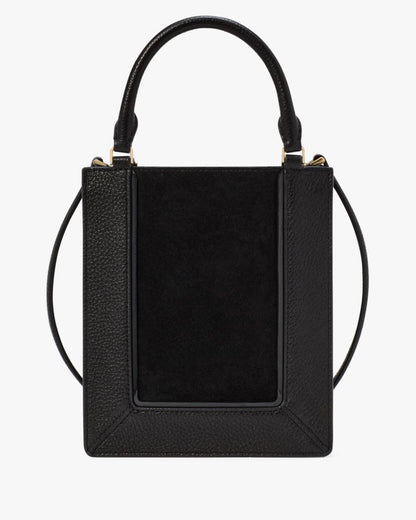 KateSpade Lena Suede Mini Tote Black Multi