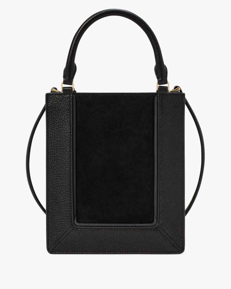 KateSpade Lena Suede Mini Tote Black Multi