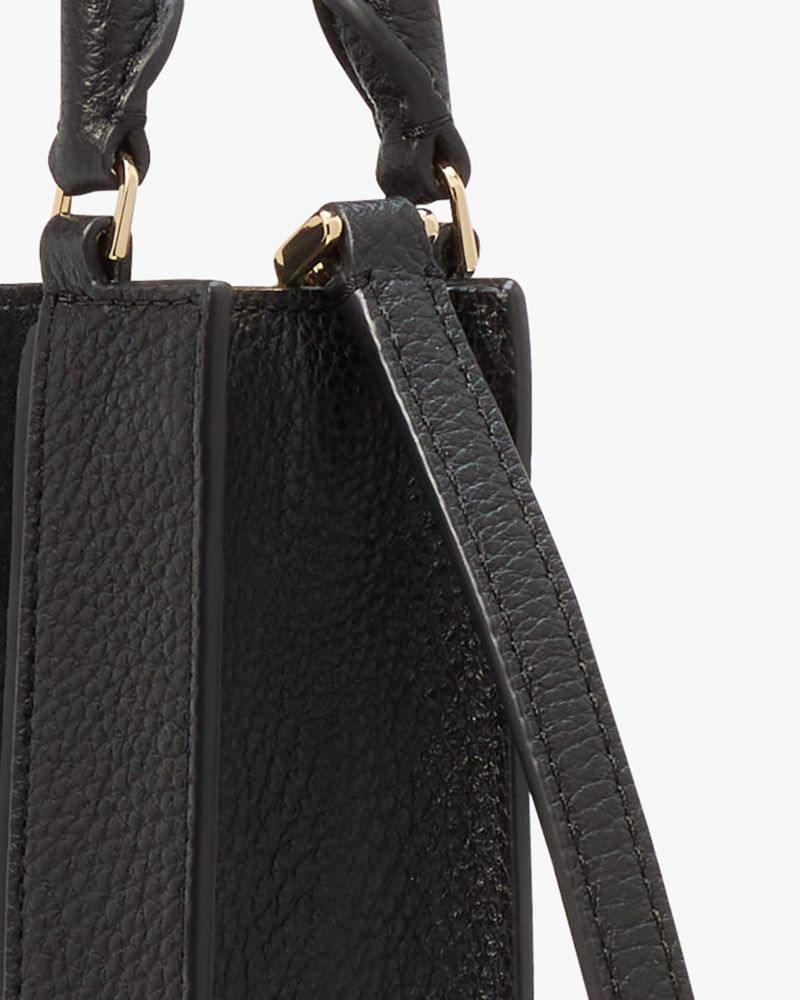 KateSpade Lena Suede Mini Tote Black Multi