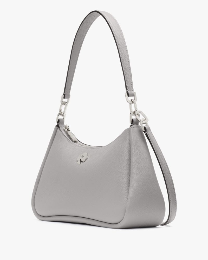 KateSpade Kayla Small Convertible Shoulder Bag Mountain Grey