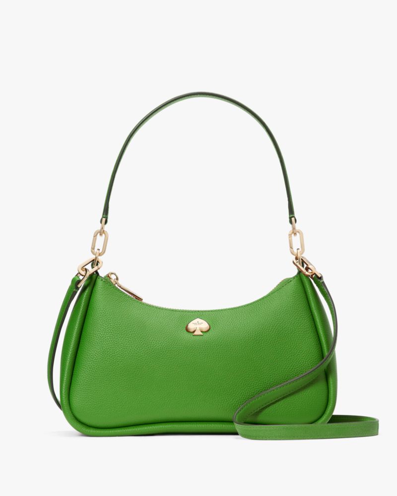 KateSpade Kayla Small Convertible Shoulder Bag KS Green