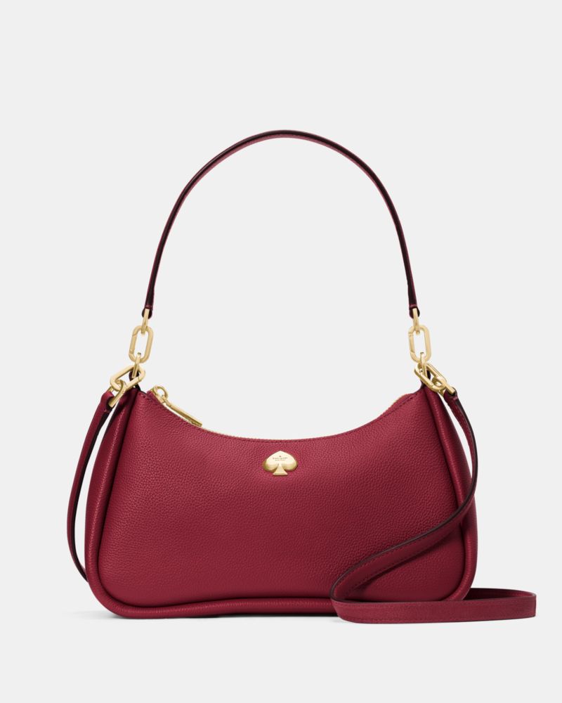 KateSpade Kayla Small Convertible Shoulder Bag Perfect Cherry