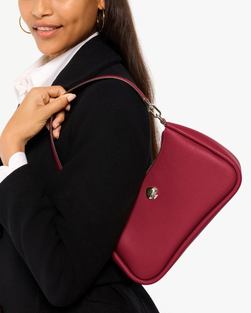 KateSpade Kayla Small Convertible Shoulder Bag Perfect Cherry