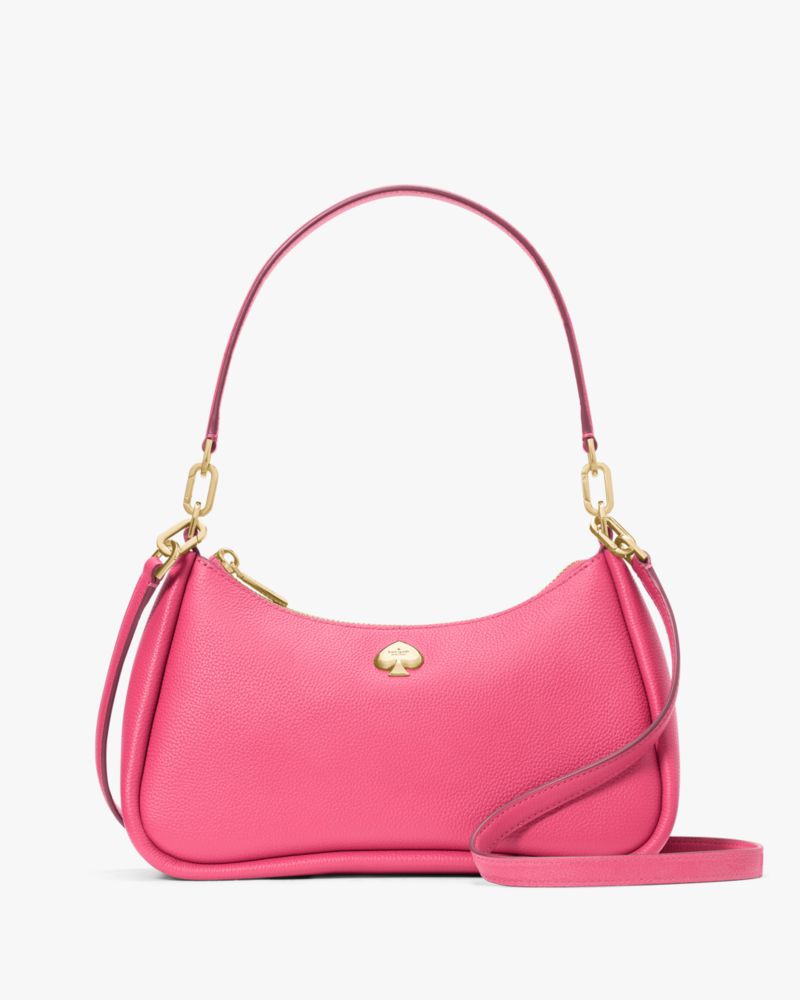 KateSpade Kayla Small Convertible Shoulder Bag Rose Oil