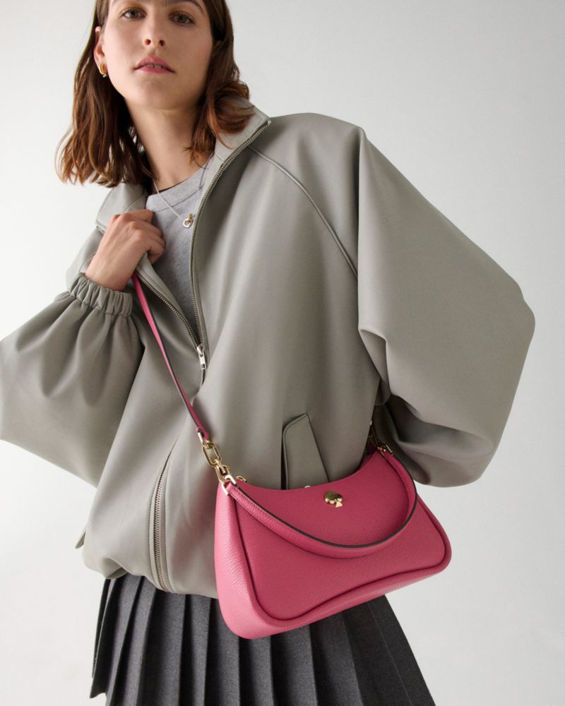 KateSpade Kayla Small Convertible Shoulder Bag Rose Oil