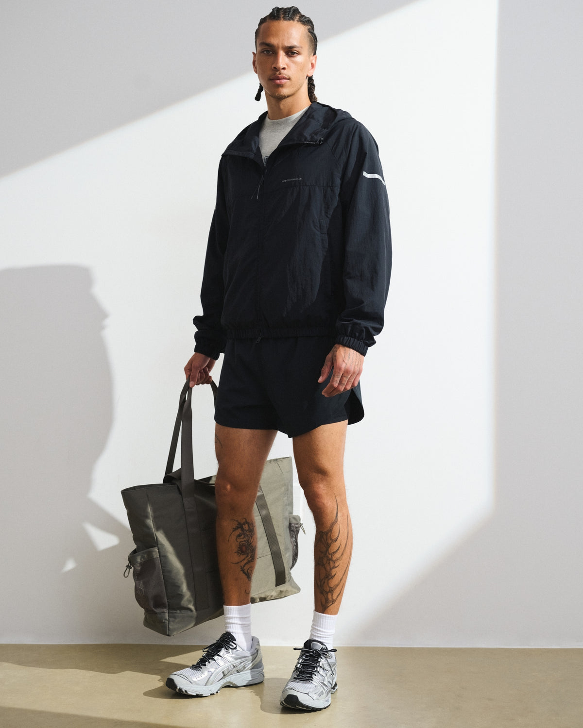 Abercrombie YPB Hooded Nylon Jacket