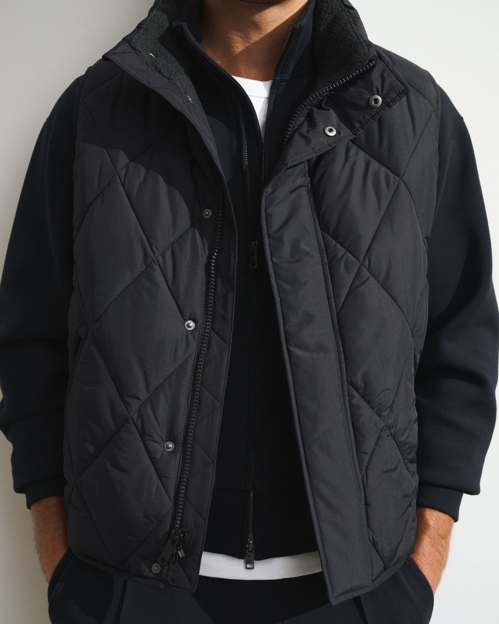 Abercrombie YPB On the Go Puffer Vest