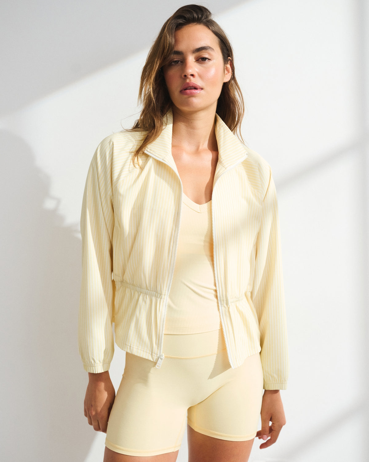 Abercrombie YPB On The Go motionTEK Cinched Jacket