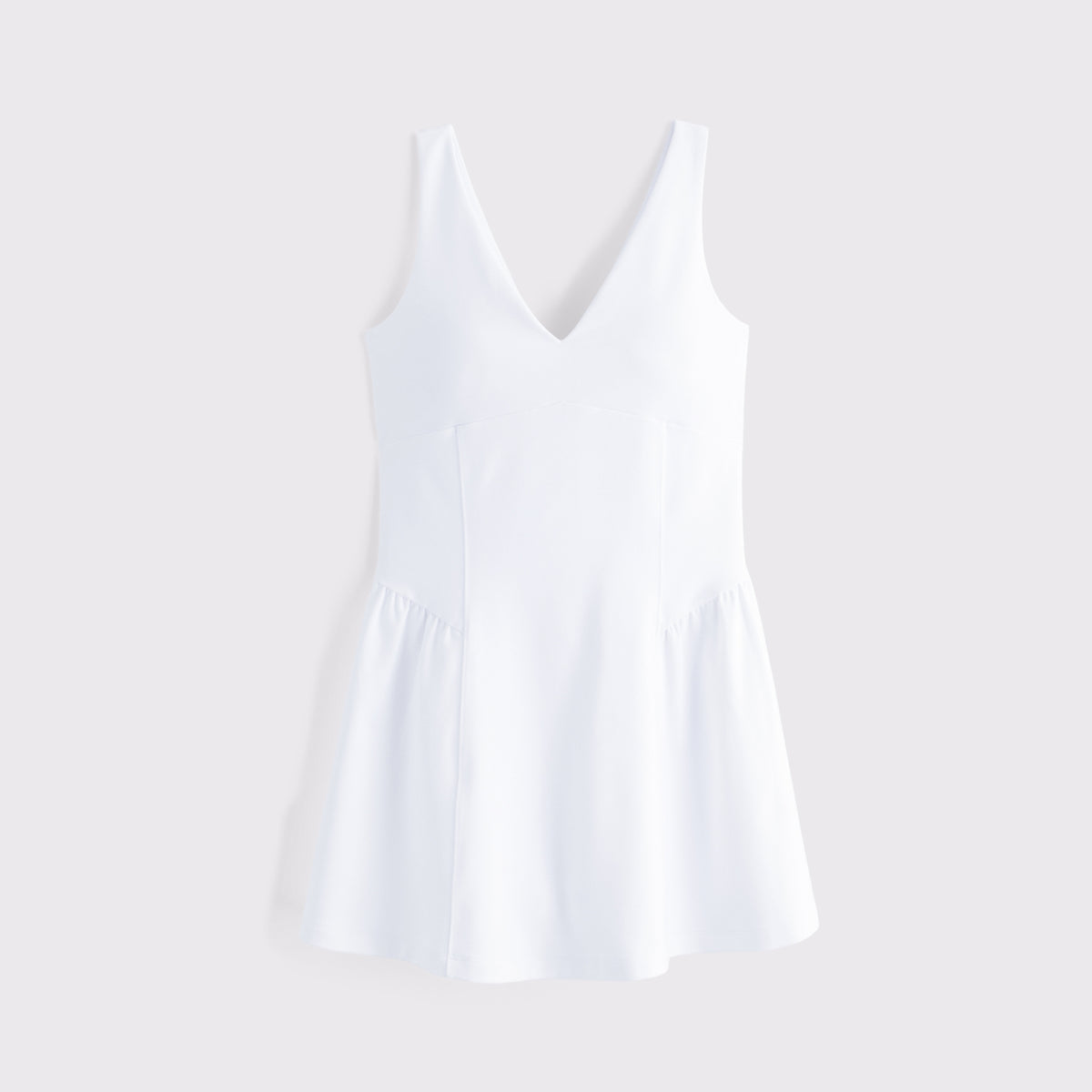 Abercrombie YPB sculptLUX V-Neck Flirty Mini Dress