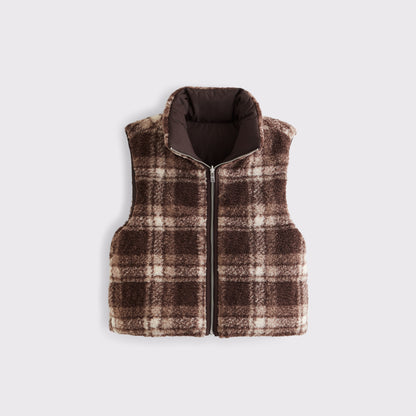 Abercrombie YPB On The Go Reversible Puffer Vest