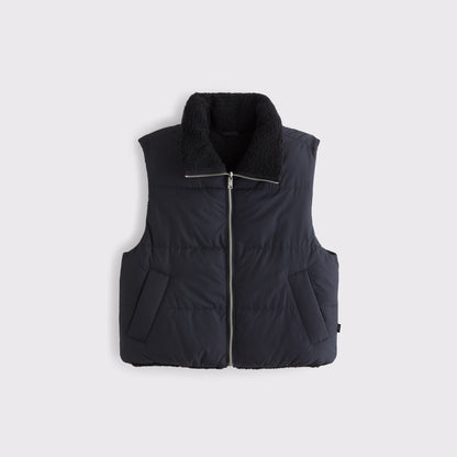 Abercrombie YPB On The Go Reversible Puffer Vest