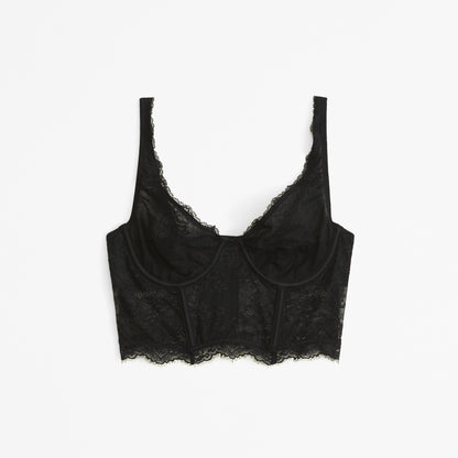 Abercrombie Lace Balconette Corset
