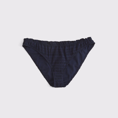 Abercrombie Low Rise Gingham Classic Bikini Bottom