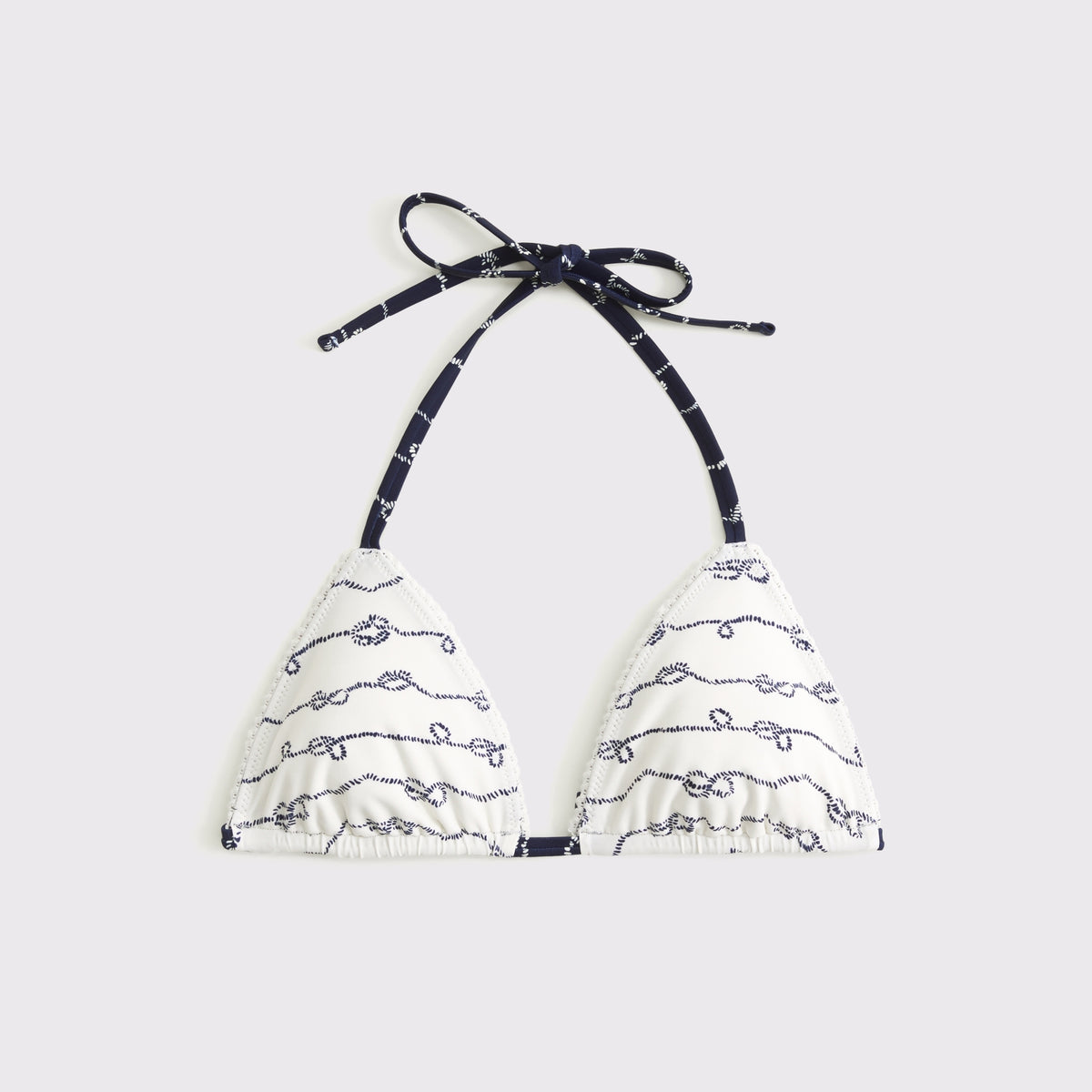 Abercrombie Reversible Halter String Triangle Bikini Top