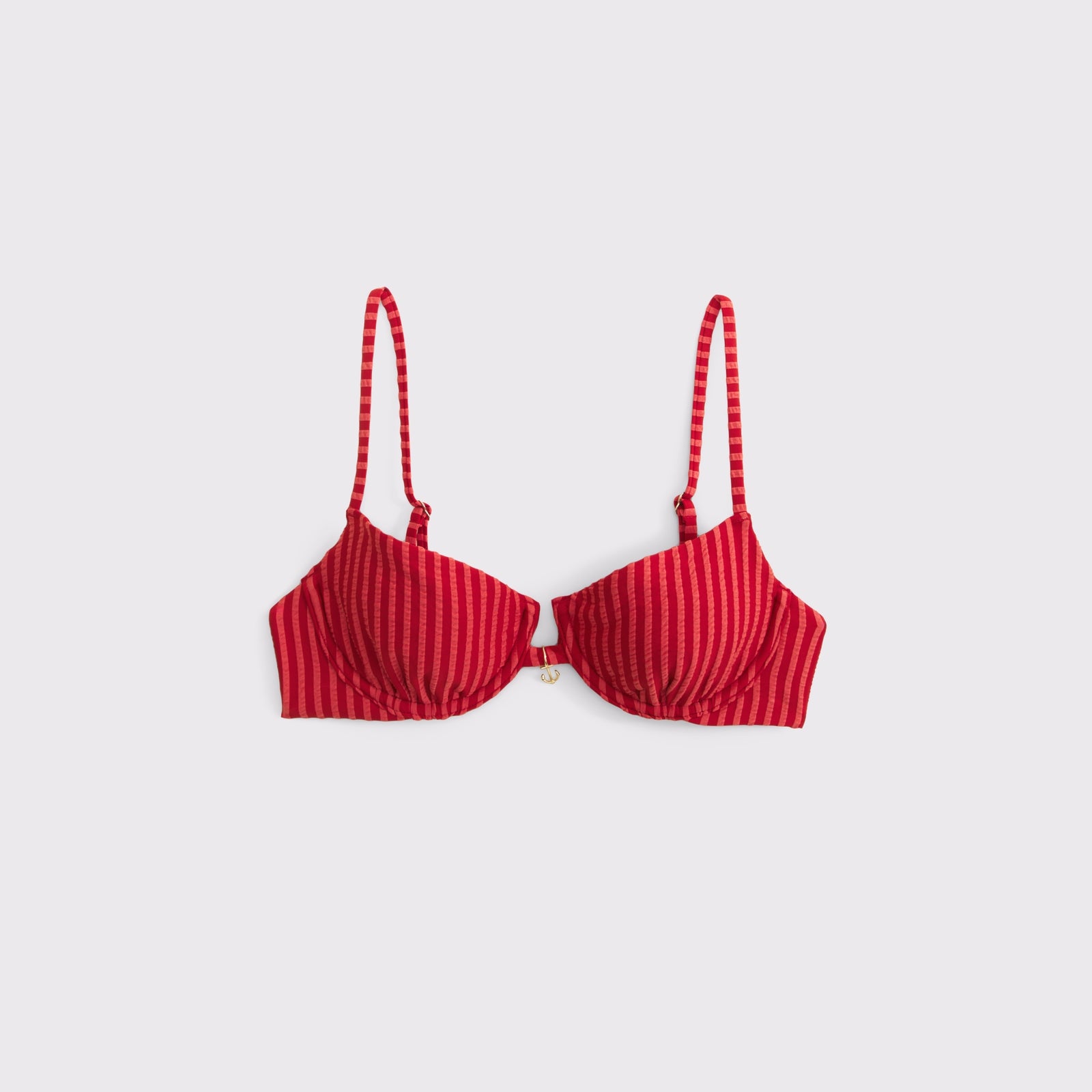 Abercrombie Seersucker Balconette Underwire Bikini Top