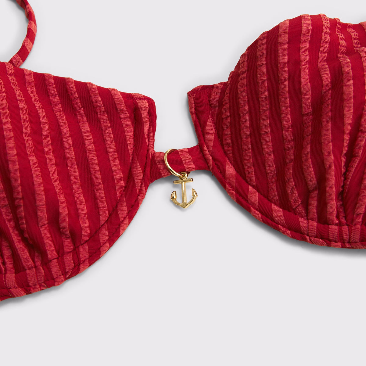 Abercrombie Seersucker Balconette Underwire Bikini Top