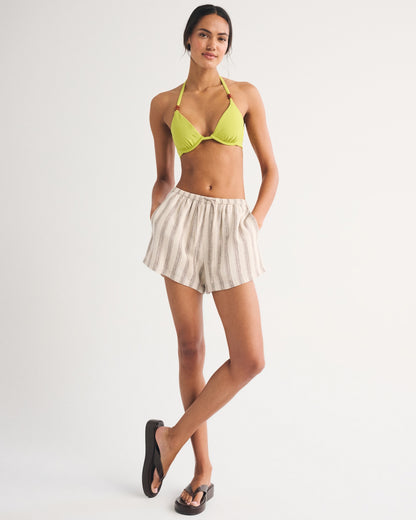 Abercrombie Halter Triangle Underwire Bikini Top