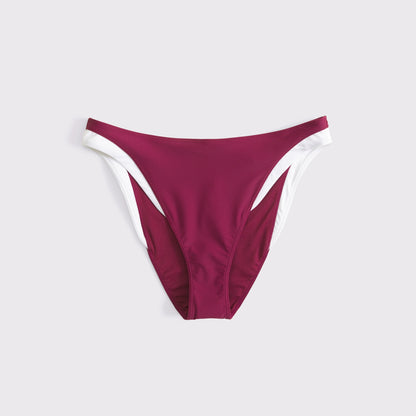 Abercrombie Mid Rise High-Leg Moderate Bottom
