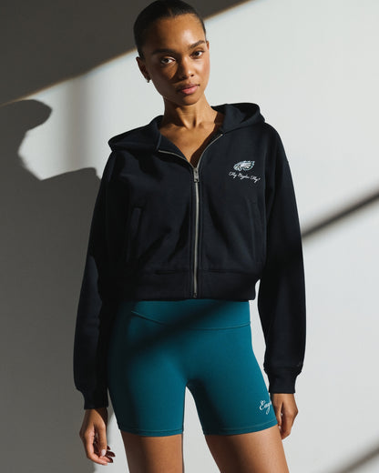 Abercrombie YPB On The Go 6AM Buffalo Bills Full-Zip Hoodie