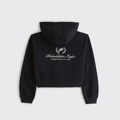 Abercrombie YPB On The Go 6AM Buffalo Bills Full-Zip Hoodie