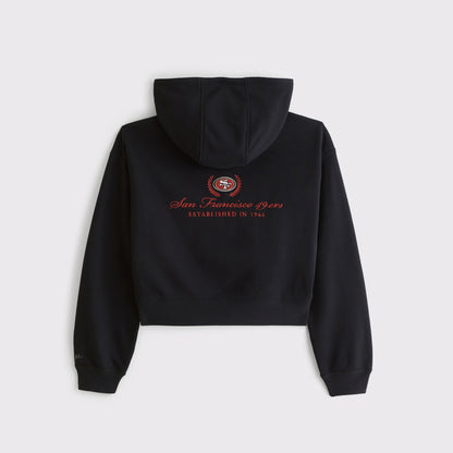 Abercrombie YPB On The Go 6AM Buffalo Bills Full-Zip Hoodie