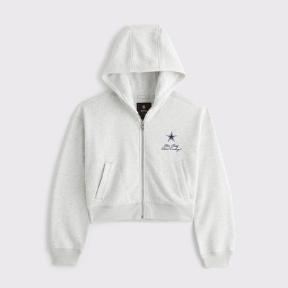 Abercrombie YPB On The Go 6AM Buffalo Bills Full-Zip Hoodie