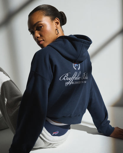 Abercrombie YPB On The Go 6AM Buffalo Bills Full-Zip Hoodie