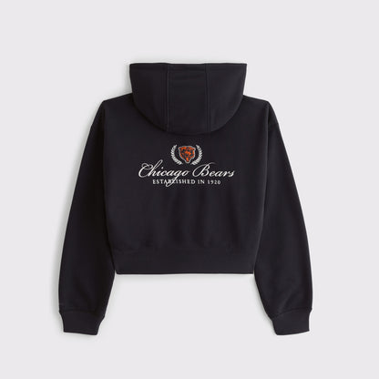 Abercrombie YPB On The Go 6AM Buffalo Bills Full-Zip Hoodie