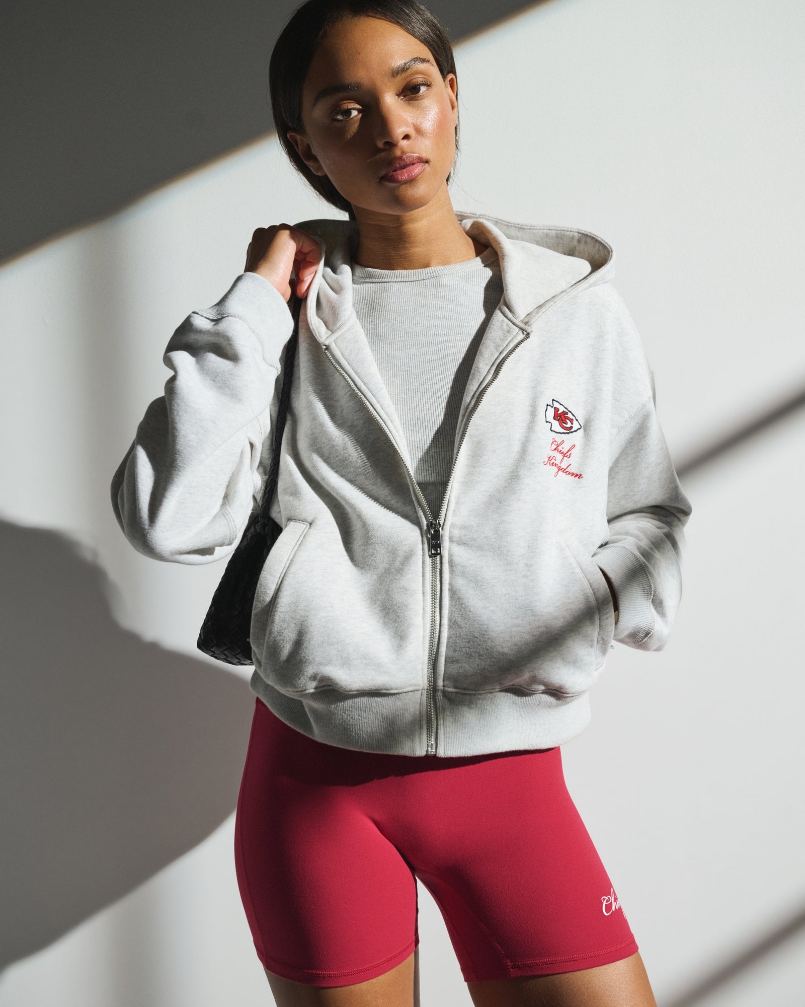 Abercrombie YPB On The Go 6AM Buffalo Bills Full-Zip Hoodie