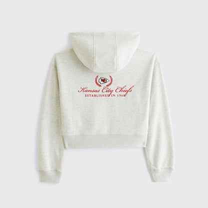 Abercrombie YPB On The Go 6AM Buffalo Bills Full-Zip Hoodie