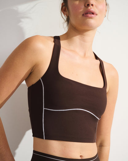 Abercrombie YPB sculptLUX Strappy-Back Tank