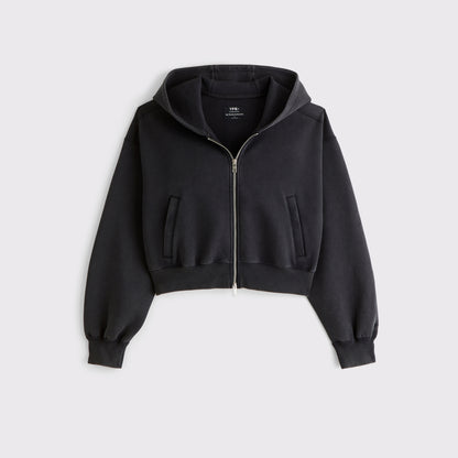 Abercrombie YPB On The Go 6AM neoKNIT MAX Full-Zip Hoodie