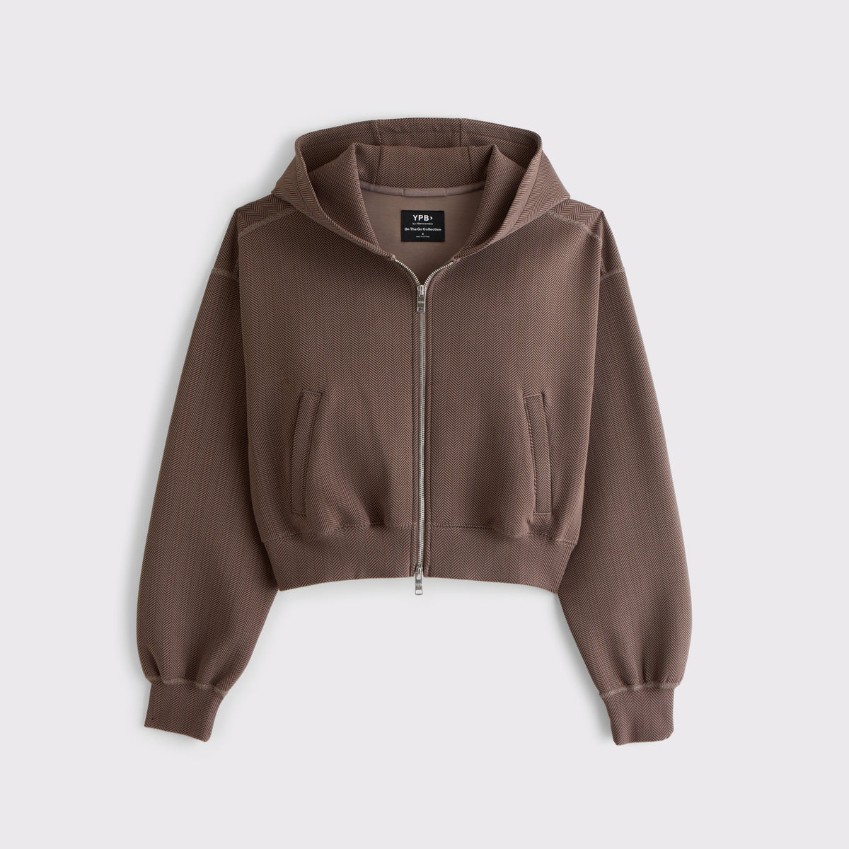 Abercrombie YPB On The Go 6AM neoKNIT MAX Full-Zip Hoodie