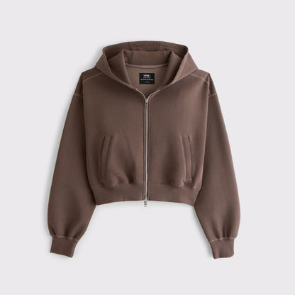 Abercrombie YPB On The Go 6AM neoKNIT MAX Full-Zip Hoodie