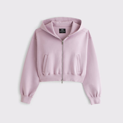Abercrombie YPB On The Go 6AM neoKNIT MAX Full-Zip Hoodie