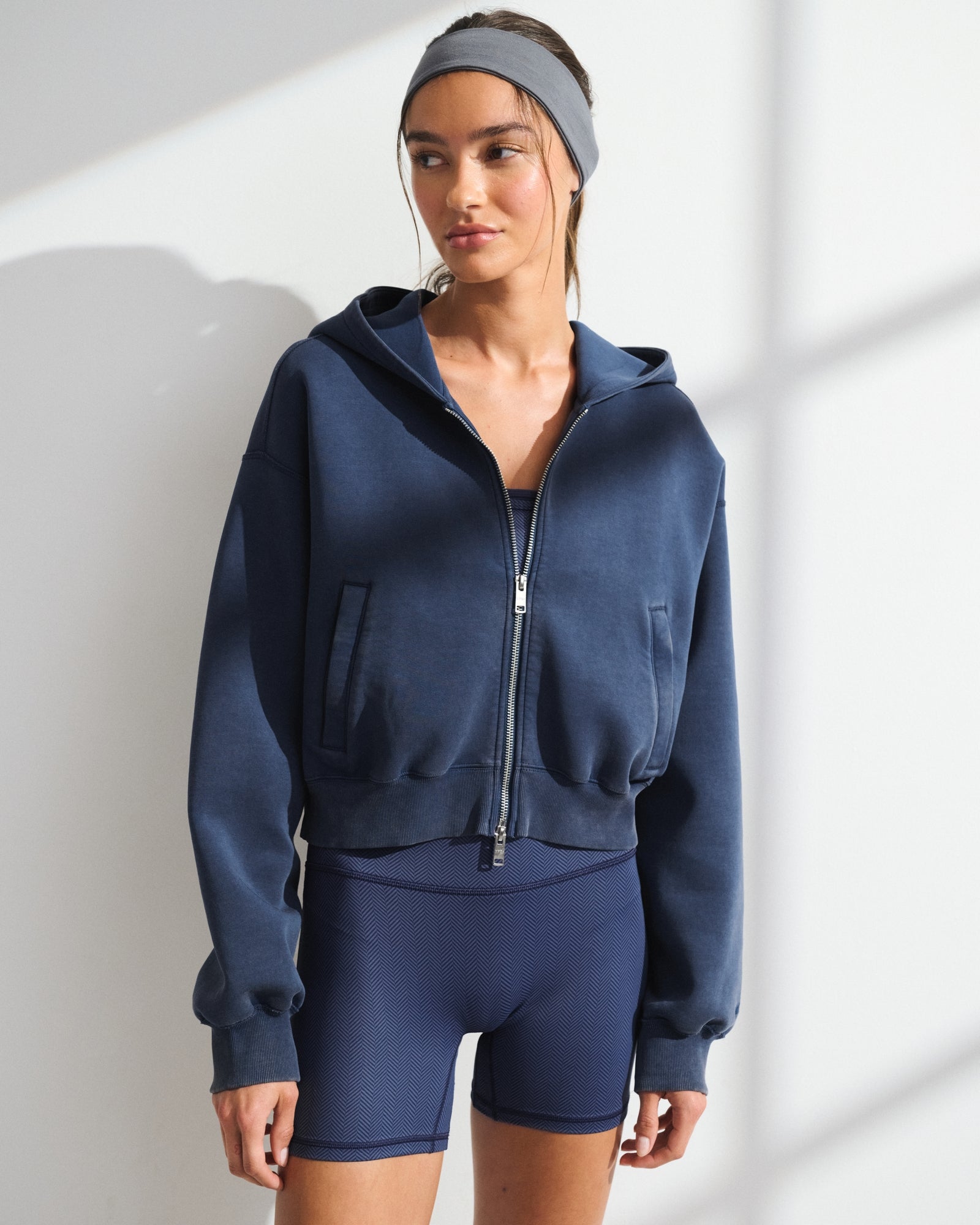 Abercrombie YPB On The Go 6AM neoKNIT MAX Full-Zip Hoodie