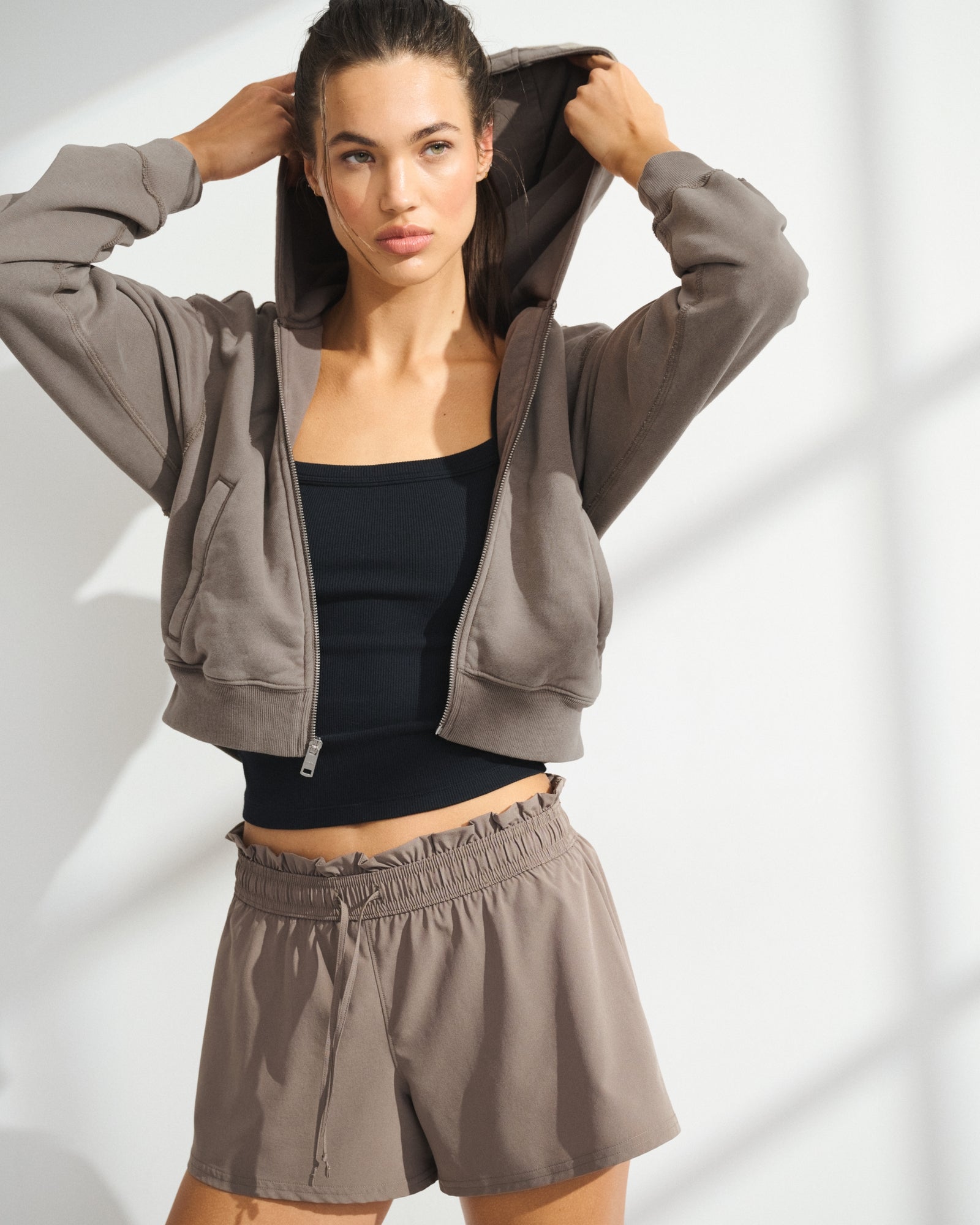 Abercrombie YPB On The Go 6AM Full-Zip Hoodie