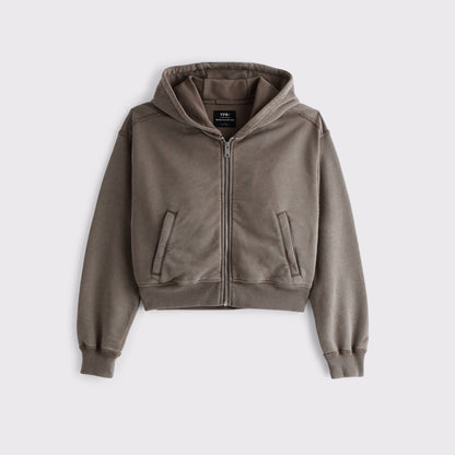 Abercrombie YPB On The Go 6AM Full-Zip Hoodie